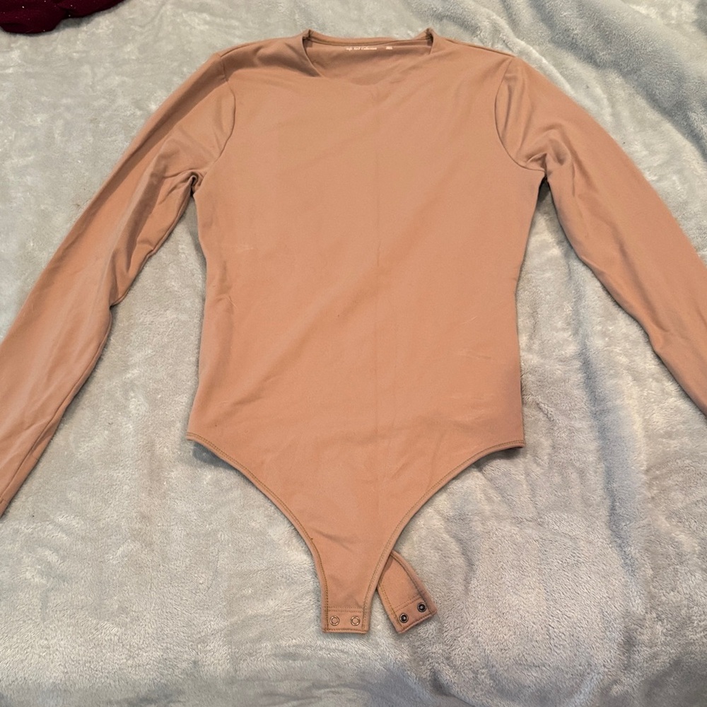 Abercrombie & Fitch Beige Bodysuit
